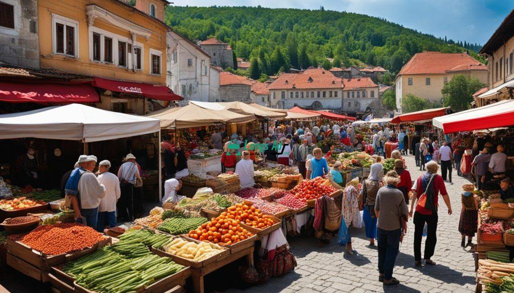 Traditional Shopping in Bosnia and Herzegovina